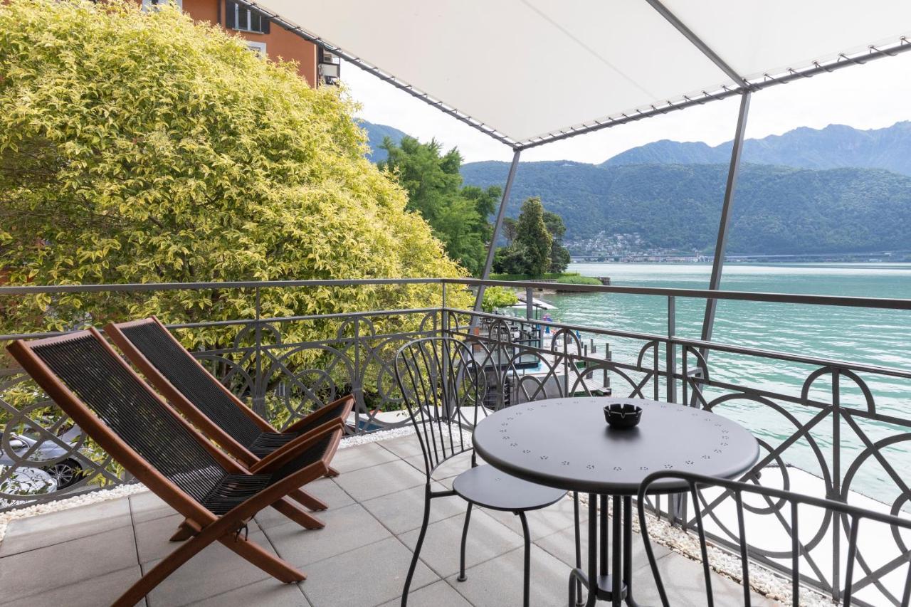 Lac Hotel Melide Bagian luar foto