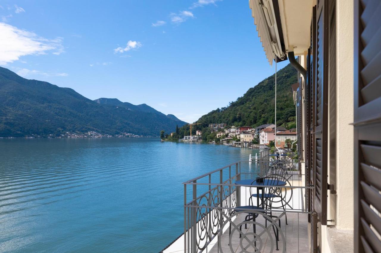 Lac Hotel Melide Bagian luar foto