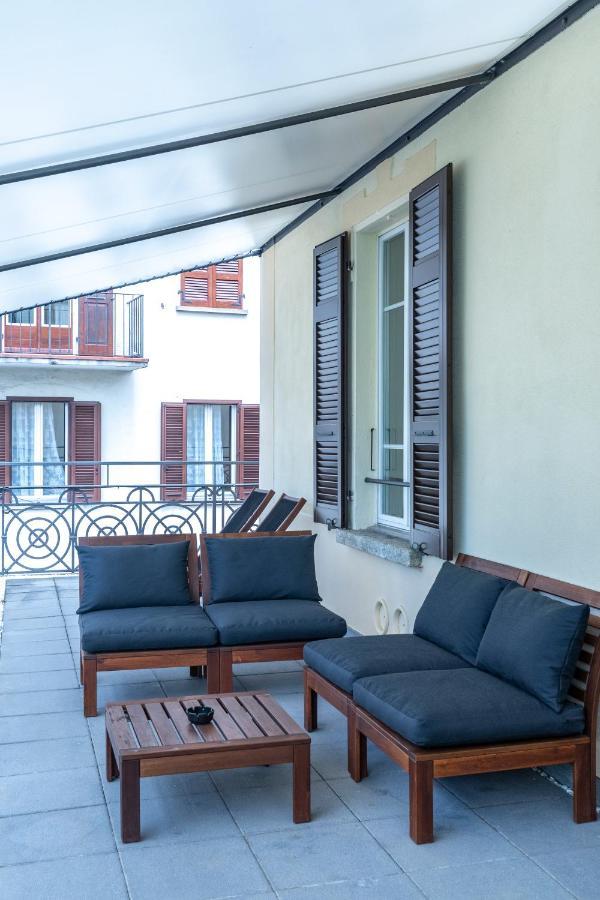 Lac Hotel Melide Bagian luar foto