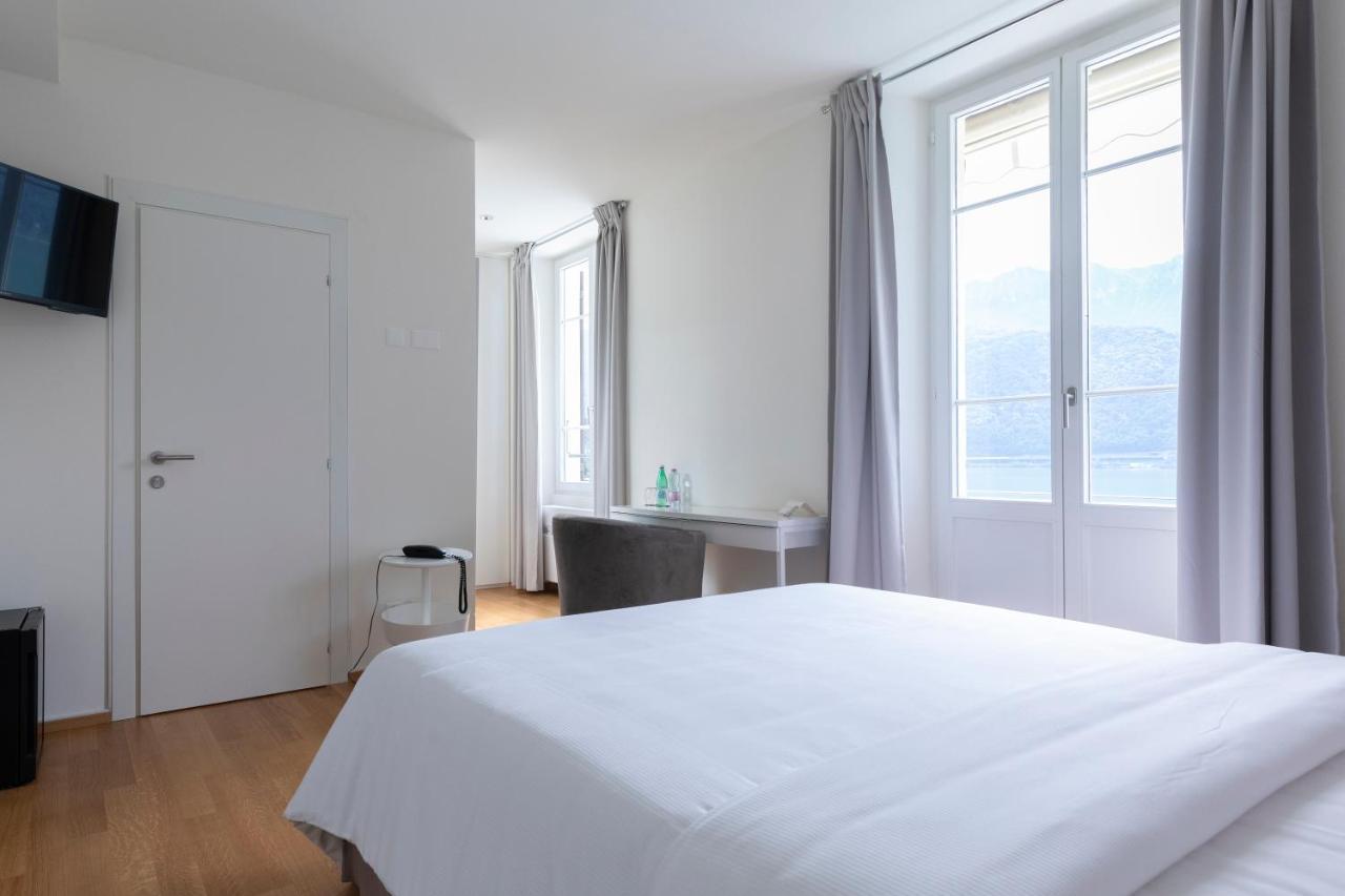 Lac Hotel Melide Bagian luar foto