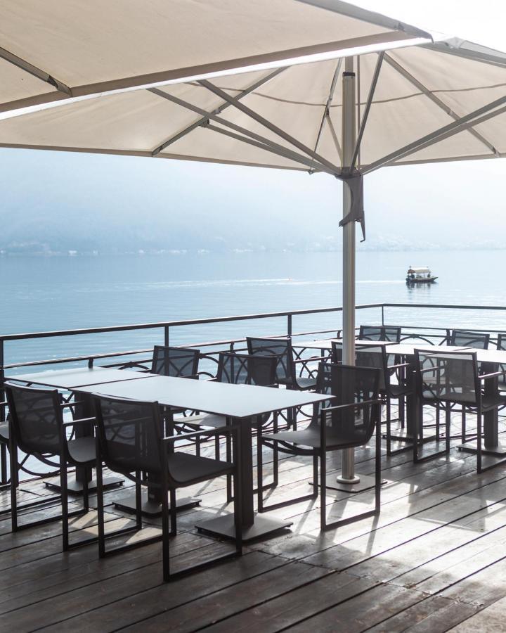 Lac Hotel Melide Bagian luar foto